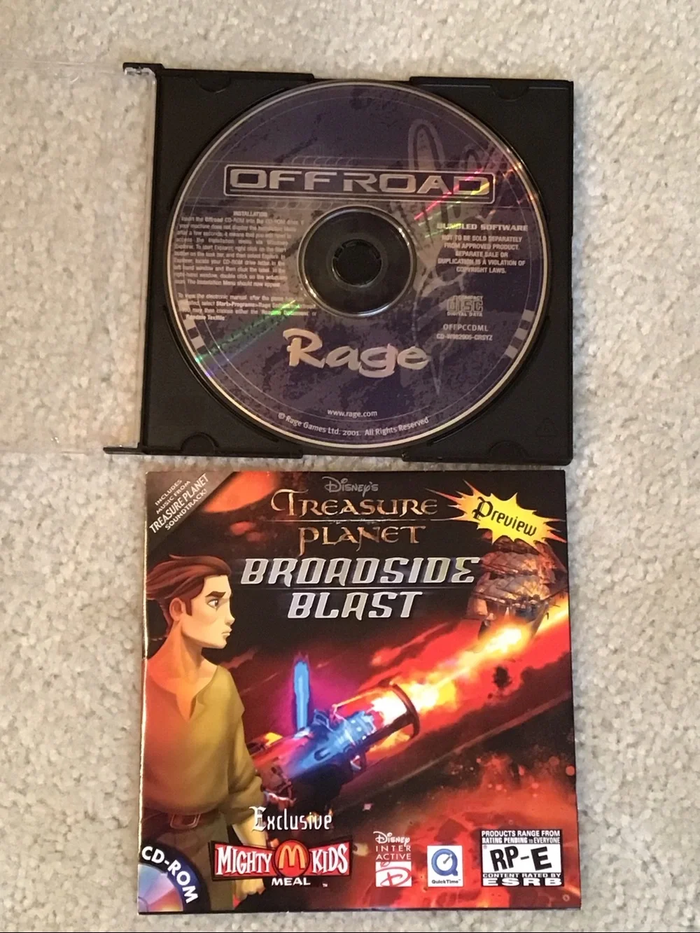 Seven PC CD-ROMs & Floppy Disc Software, Games and Guides